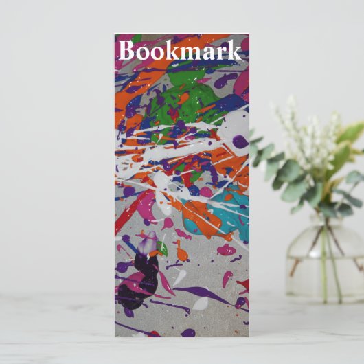 Cookie Sheet Painting - Lesezeichen (Stehend Vorderseite)