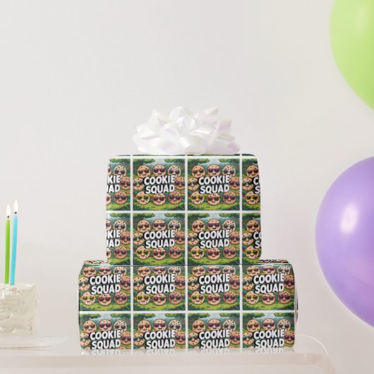 Cookie Squad Geschenkpapier (Partygeschenke)