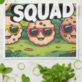 Cookie Squad Geschirrtuch (Gefaltet)
