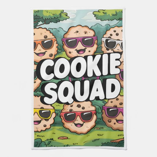 Cookie Squad Geschirrtuch (Vertikal)