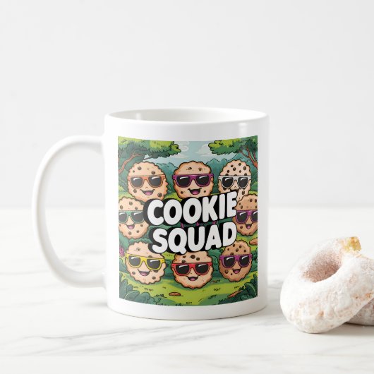 Cookie Squad Kaffeetasse (Mit Donut)