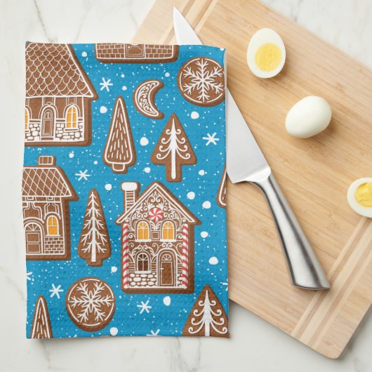 Cookie-Stadt Geschirrtuch (Viertel Falte)