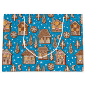 Cookie-Stadt Große Geschenktüte (Vorderseite)