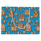 Cookie-Stadt Große Geschenktüte (Rückseite)