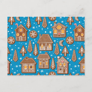 Cookie-Stadt Postkarte