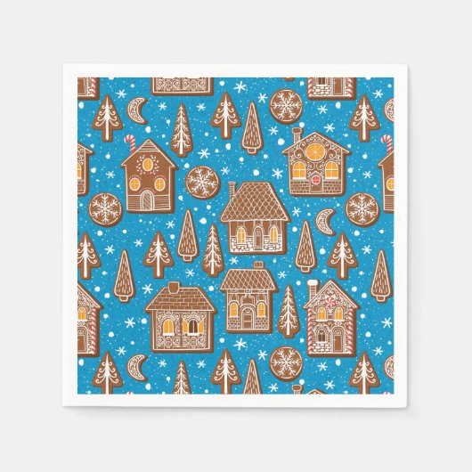 Cookie-Stadt Serviette (Vorderseite)