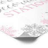 Cookie-Station Winter Onederland Poster (Ecke)