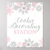 Cookie-Station Winter Onederland Poster (Vorne)