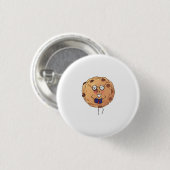 Cookie, süßes Food-Thema Button (Vorne & Hinten)