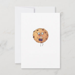 Cookie, süßes Food-Thema Dankeskarte