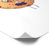 Cookie, süßes Food-Thema Poster (Ecke)