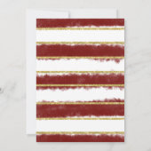 Cookie Swap, Cookie Exchange Weihnachts-Party Einladung (Rückseite)