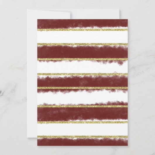 Cookie Swap, Cookie Exchange Weihnachts-Party Einladung (Rückseite)