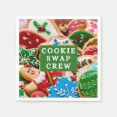 Cookie Swap Crew Napkin Serviette (Vorderseite)