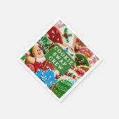 Cookie Swap Crew Napkin Serviette (Ecke)