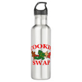 Cookie Swap Edelstahlflasche (Vorderseite)