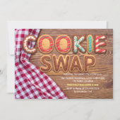 Cookie Swap Einladung (Vorderseite)