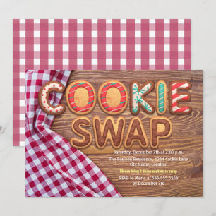 Cookie Swap Einladung