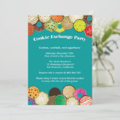 Cookie Swap-Exchange-Party Einladung (Stehend Vorderseite)