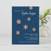 Cookie Swap Exchange Party Einladung (Stehend Vorderseite)