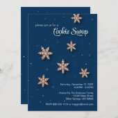 Cookie Swap Exchange Party Einladung (Vorne/Hinten)