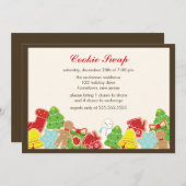 Cookie Swap-Party Einladung (Vorne/Hinten)