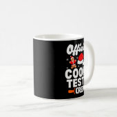 Cookie Tester Crew Christmas Baking Xmas Pajamas  Kaffeetasse (VorderseiteRechts)