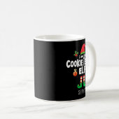 Cookie Tester Elf Family Matching Christmas Name Kaffeetasse (VorderseiteRechts)