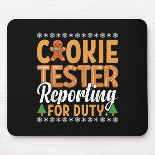 Cookie Tester für die Pflicht Mousepad (Vorne)