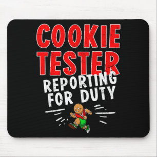 Cookie-Tester-Rentner-Pflicht Lustiger Ehemann Wei Mousepad