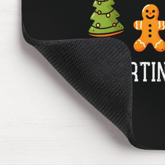 Cookie Tester Rerting Duty Funny Christmas Xmas Ki Mousepad (Ecke)