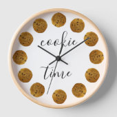 Cookie Time Chocolate Chip Cookie Küche Uhr (Vorderseite)