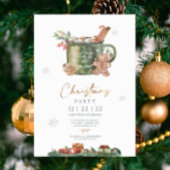 Cookie und Kakao Weihnachts-Party Einladung