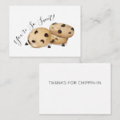 Cookie Vielen Dank Mitteilungskarte (Vorne/Hinten)