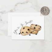 Cookie Vielen Dank Mitteilungskarte (Vorderseite/Rückseite Beispiel)