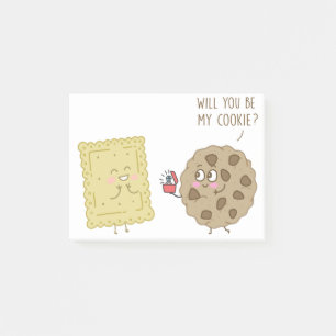 Cookie Vorschlag - Heiraten Sie mich? Post-it Klebezettel