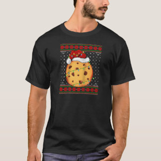 Cookie Weihnachtslicht Ugly Sweater Santa Cookie T-Shirt