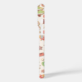 Cookie Weihnachtsmuster - Süß und feierlich Case-Mate iPhone Hülle (Rückseite / Links)