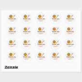 Cookie & Whisk Bakery Thank You Sticker (Blatt)