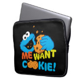 Cookie Will Cookie Laptopschutzhülle (Vorderseite Links)