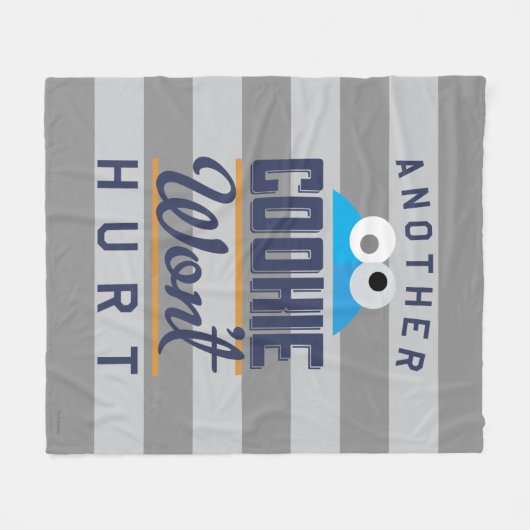 Cookie wird nicht verletzen fleecedecke (Vorderseite (Horizontal))