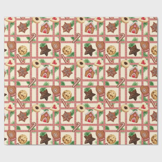 Cookie Wrap Geschenkpapier (Flach)