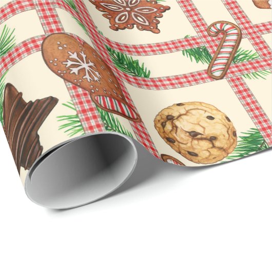 Cookie Wrap Geschenkpapier (Rolleneckpunkt)