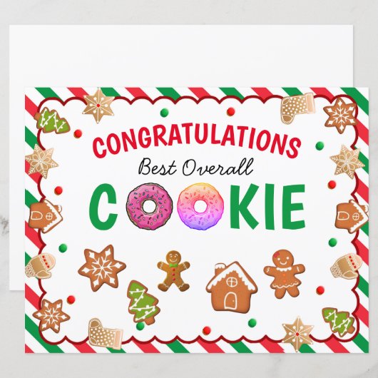 Cookie-Zeichen (Vorne/Hinten)