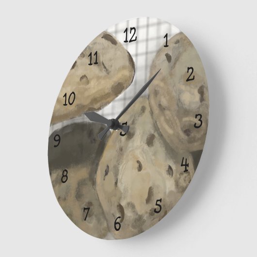 Cookie-Zeit Große Wanduhr (Winkel)