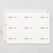 COOKIE ZUCKERGUSS EXTREME SCHRIFTART DANKESKARTE (Rückseite)