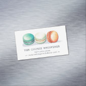 Cookie Zuhause Bakery Hütte Food Magnetische Visitenkarte (Beispiel)