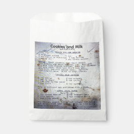 Cookies and Milk Cookie Sleeve Geschenktütchen
