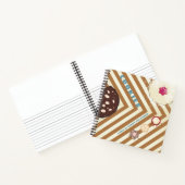 Cookies backen personalisiertes Kochbuch Rezept Notizblock (Innenseite)