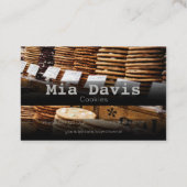 Cookies Baker Sales Visitenkarte (Rückseite)